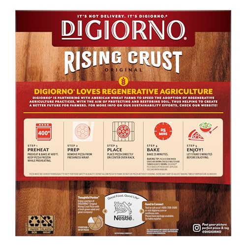 Digiorno Frozen Pizza, Rising Crust Supreme Pizza 29.3 oz
