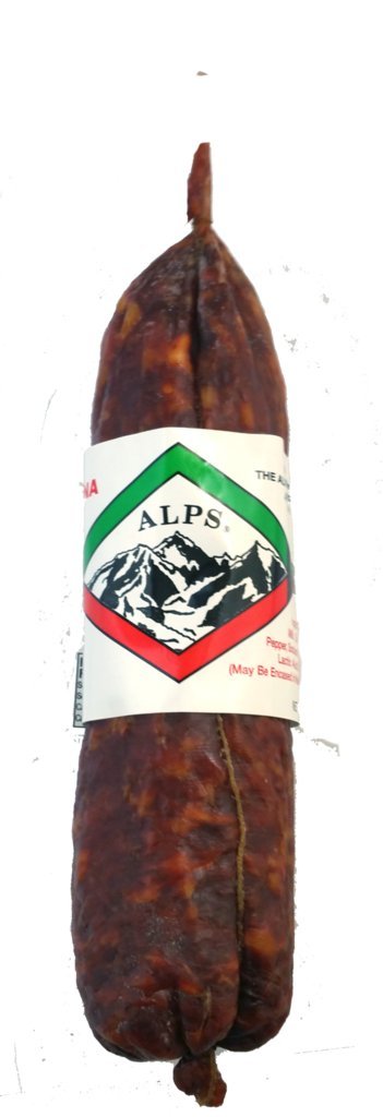 2 Pack Alps Sopressata - Approximately 2 pounds Sweet or Hot Your choice (Hot)