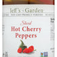 Jeff's Naturals Sliced Hot Cherry Peppers, Gluten Free & Non-GMO, 12 Oz (Pack of 6)