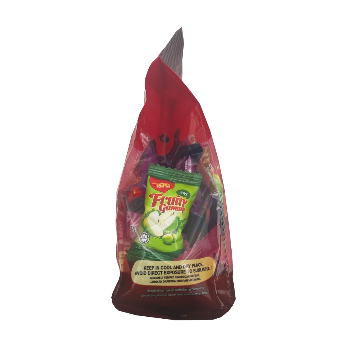 Cocoaland Lot 100 Gummy 150G (628Mart) (Assorted, 1 Pack)