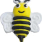 Edible Bee Decorations for Desserts - Bumble Bee Cake Topper for Desserts - Thematic Bee Party Decorations