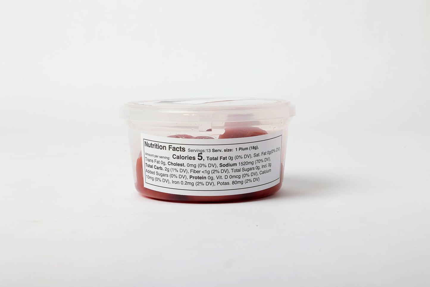 [Fushimi Plum Garden] 200g Ripe Pickled Plums with Perilla, Umeboshi with Shiso, Contains Citric Acid, 20% Salt, Natural Flavor,