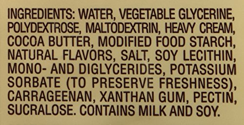 Torani SUGAR FREE White Chocolate Sauce 4lbs (1.89L)