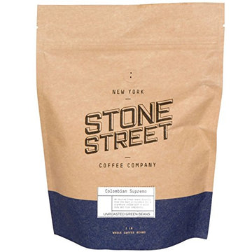 Colombian Supremo Unroasted Green Raw Coffee Beans, 1 Lb Bag, 100% Arabica Top Grade Extra Large