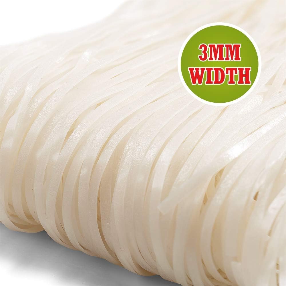 Best of Thailand Rice Noodle Sticks - Non-GMO, Gluten-Free, Kosher for Passover, 3mm