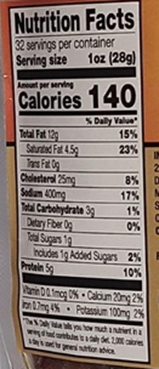 Sugar River Meat Snack Links Ends & Pieces, Hot Snack Stick, 2lbs