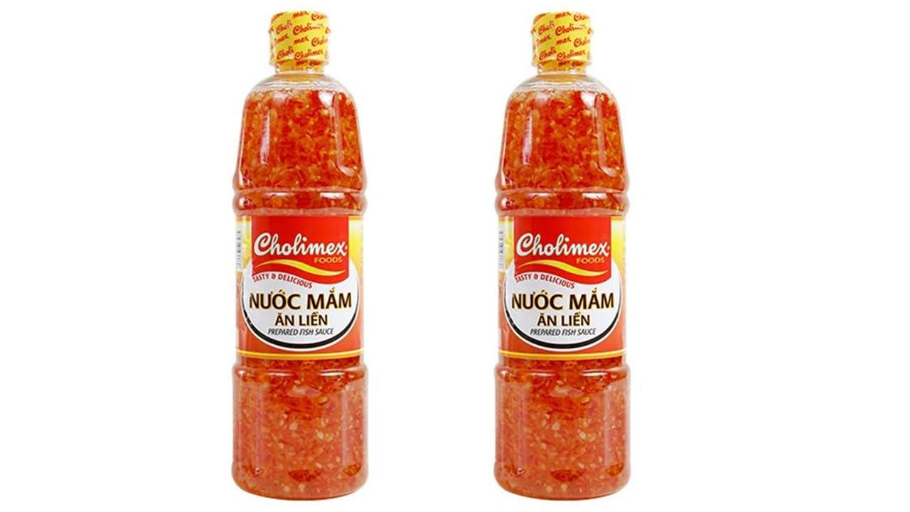2 Packs - Cholimex Prepared Fish Sauce - Nuoc Mam An Lien - 750 ml per Bottle x 2 Bottles per Order