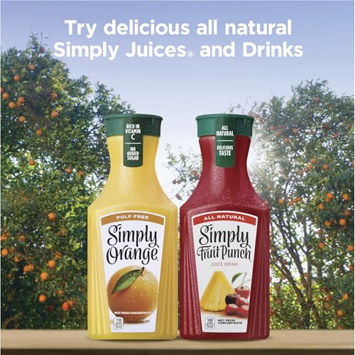 All Natural Simply Fruit Punch Juice Drink, 52 Fl Oz Bottle