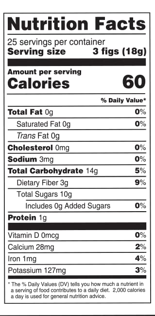 Terrasoul Superfoods Organic Black Mission Figs, 1 Lb - Fresh | Sun-Ripened | No-Sugar Added