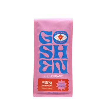 Kenya Mbegu Ndogo - Roasted by Goshen Coffee Roasters - Whole Bean Coffee - 12 Ounce Bag