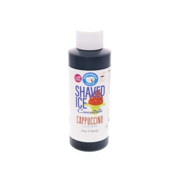 Hypothermias Shaved Ice and Snow Cone Syrup Unsweetened Flavor Concentrate - 4 Fl Oz - Makes 1 Gallon of Ready to Use Syrup - Ca