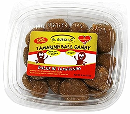 Tamarind Balls Tamarindo 100% Natural. 8 Oz