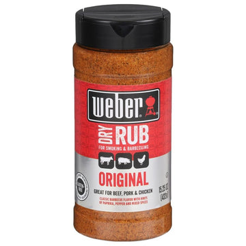 Weber Smokey Barbecue Dry Rub, 13.5 Ounce Shaker
