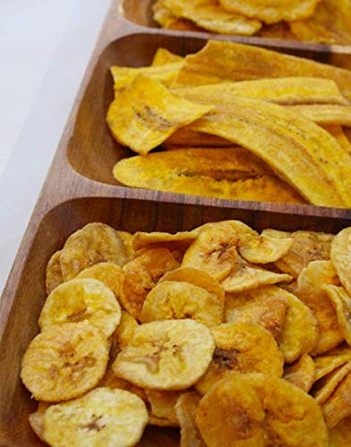 Samai Garlic Plantain Chips - Gluten Free, All Natural, NON-GMO, Kosher - 2.65oz (Pack of 15)