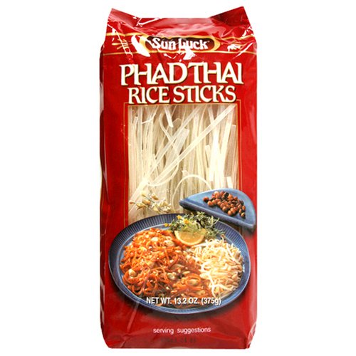 Sun Luck Pad Thai Rice Stcks, 13.2-Ounce Package (Pack Of 30)