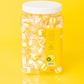 Papa'S Puffs Lemon Flavored Pure Sugar Candy - Individually Wrapped In Resealable Tub - Fat-Free, Gluten-Free, Cholesterol-Free