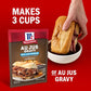 McCormick 30% Less Sodium Au Jus Gravy Mix  1 oz (Pack of 12)