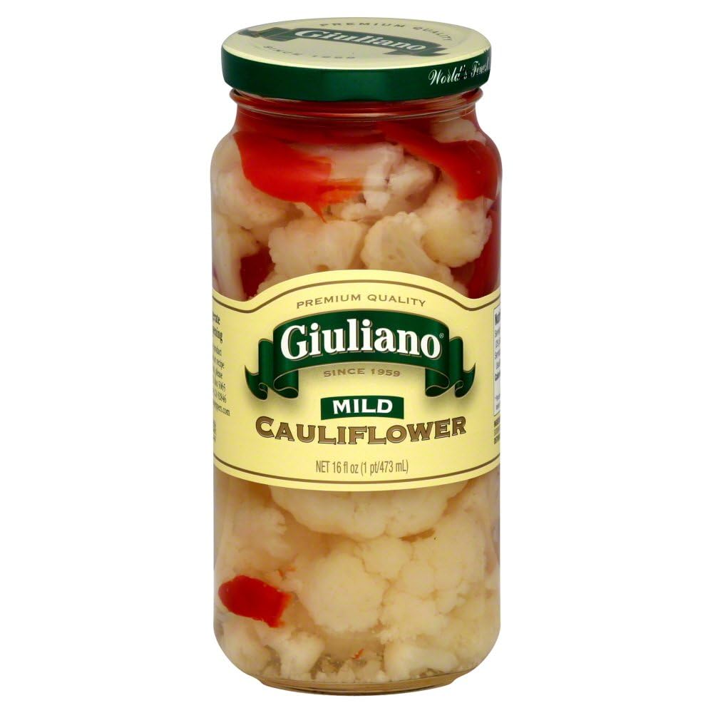 Giuliano Cauliflower Mild 16Oz Case Of-6