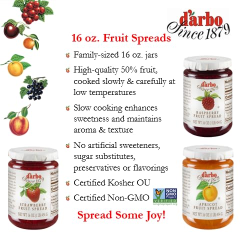 Darbo all Natural Marmalade, Bitter Orange, 16 Ounce