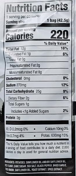 Boulder Canyon | Variety 3 Flavors 12 Pack | 4 Sea Salt & Cracked Pepper, 4 Malt Vinegar & Sea Salt, 4 Jalapeno Cheddar | Kettle