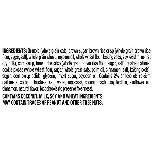 Quaker Chewy Granola Bars, Oatmeal Raisin, 58 Count