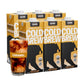 Wandering Bear Organic Caramel Cold Brew Coffee, 32 Fl Oz, 6 Pack - Extra Strong, Smooth, Organic, Unsweetened, Shelf-Stable, An