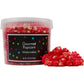Pink Popcorn Bucket With Scoop, 20 Ounce, Watermelon Flavored Popcorn Tub, Fresh Gourmet Popcorn, The Hampton Popcorn & Candy Co