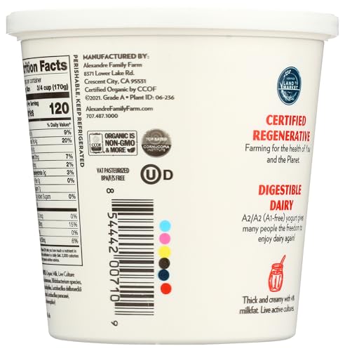 6% Double Cream Top Yogurt, 24 Ounce