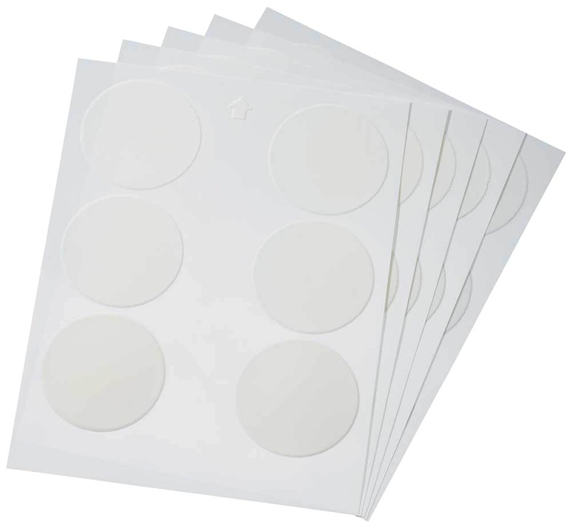 DecoPac PhotoCake® Pre-Cut 3 Circles, A4 Frosting Sheets, Paper, Model 13058, Pack of 144