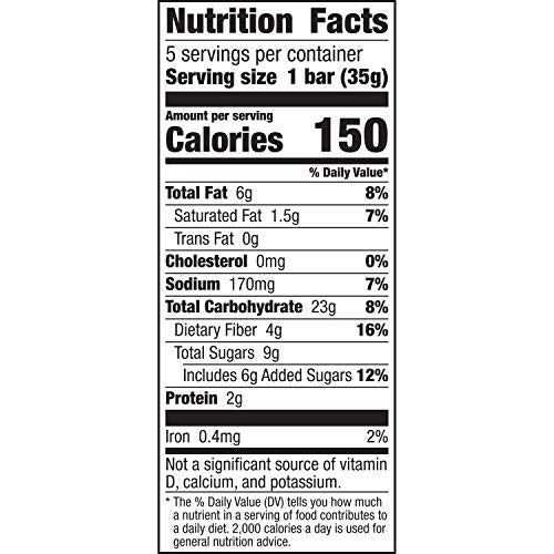 Nature Valley Soft-Baked Muffin Bars, Apple Cinnamon, Snack Bars, 5 Bars, 6.2 Oz