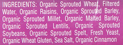 Food For Life Flourless Sprouted English Muffins, Cinnamon Raisin, 16 oz (Frozen)