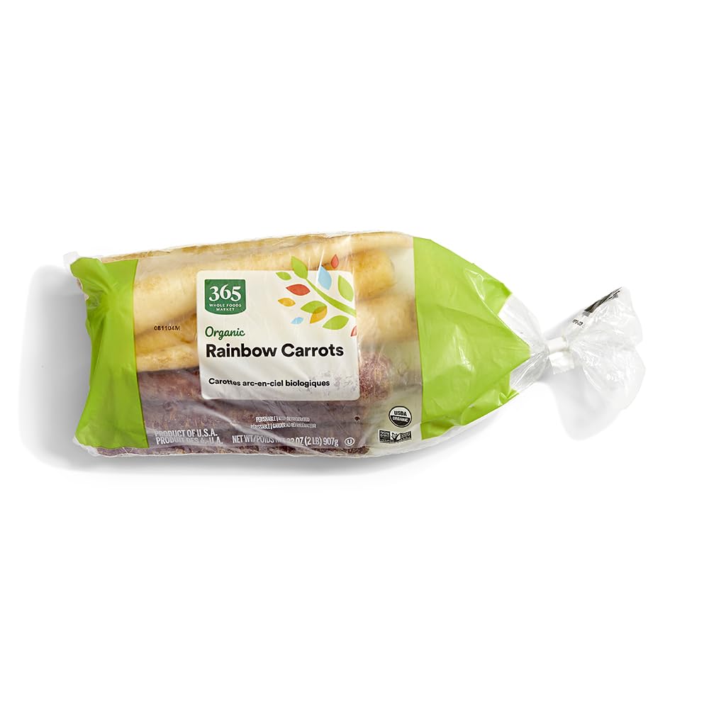 365 by Whole Foods Market, Organic Rainbow Carrots, 32 oz (us)