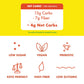 Rip Van Wafels Lemon Cookies, 16 Count, 1G Sugar, 4G Carbs, Vegan, Keto Friendly, Low Calorie, 0G Trans Fat, 120 Calories, 6G Fiber