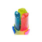 Limited Edition Triple Power Push Pops Gifts - Three Flavors In One - Individually Wrapped By Lyza'S Sweets & Treats (Case Of 16