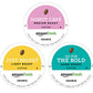 large online retailerFresh Coffee Variety Pack, 60 Count, 3 Flavors, Compatible with Keurig K-Cup Brewer