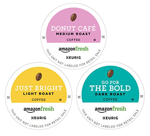 large online retailerFresh Coffee Variety Pack, 60 Count, 3 Flavors, Compatible with Keurig K-Cup Brewer