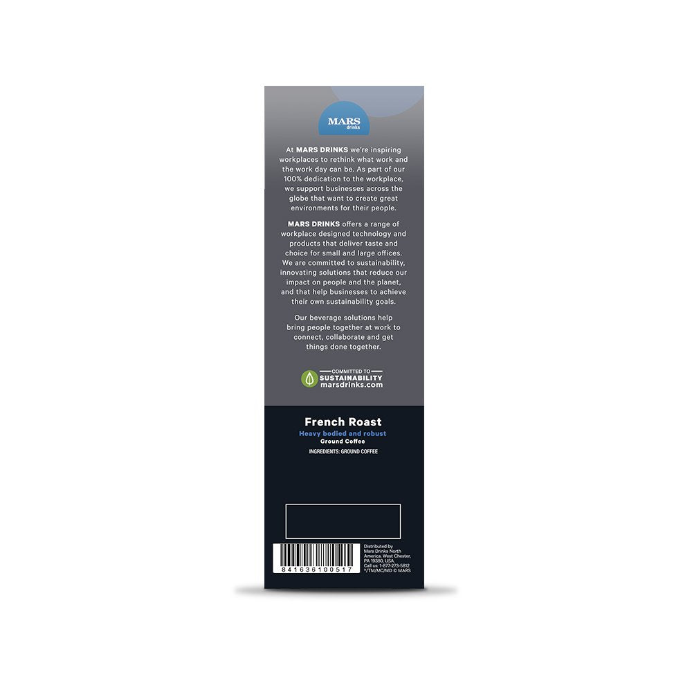 Alterra Coffee French Roast Single Serve Freshpacks For Mars Drinks Flavia Brewer, 20 Packets
