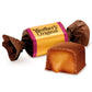 LYZAS SWEETS &   Chocolate Covered Caramels - Soft Caramel Candies - Gift Pack of 2, 4.51 oz Bags