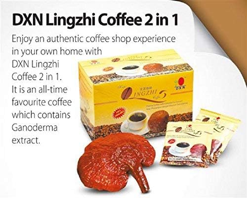 Dxn Lingzhi Black Instant Dark Roast Coffee With Ganoderma Extract