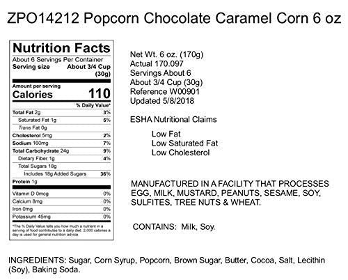Hammond'S Candies | Gourmet Caramel Chocolate Popcorn | 3 Bags, Great For Snacking | Small Batches Popped To Perfection | Handcr