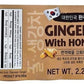 Al Amin Foods Ginger Tea with Honey - Korean Herbal Tea - 2 Glass Jars - 2.2 lb (1 kg) Each