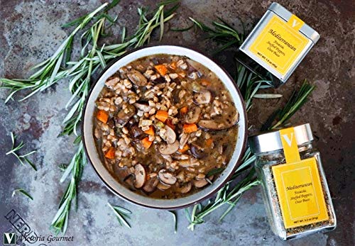 Mediterranean- Two 3.2 Oz. Jars -Add Flavor To Chicken Vegetables And Pasta.
