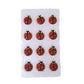 Oasis Supply Sugar Decorations, Lady-Bugs Sugar Decorations, 24 Count