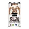NOMU Skinny 60% Cocoa Hot Chocolate, 33 Servings, No Sugar Added, 20 Calories, Rich Chocolate Flavor, Keto-Friendly, High Protei