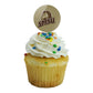 Southwest Minnesota State University Secondary Logo Cupcake Picks Toppers Decoration Set Of 6