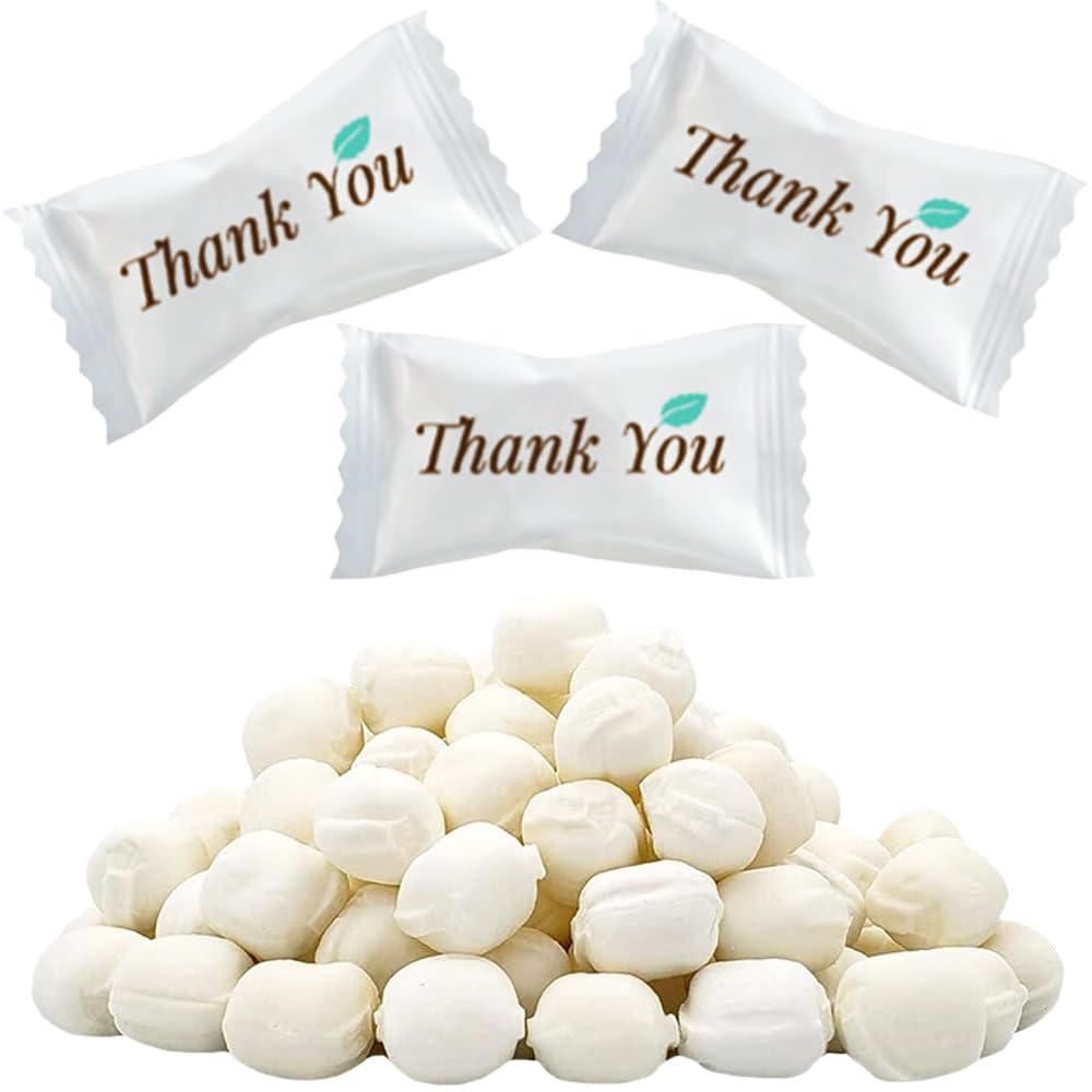 The Dreidel Company Buttermints, Fat-Free Mint Candies, Individually Wrapped, 275 Pieces