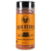 John Henrys Summer Peach Rub Seasoning Pork Salmon and Poultry 10.5 Oz Bottle