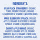 Gerber Stage 2 Baby Food, Organic Apple Blueberry Spinach, Pear Peach Strawberry, And Carrot Apple Mango Puree Pouches, 18-Pack
