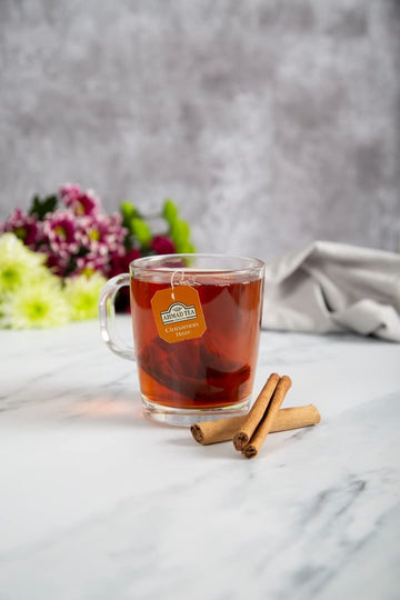 Ahmad Tea Black Tea, Cinnamon Haze Teabags, 20 Ct (Pack Of 1) - Caffeinated & Sugar-Free