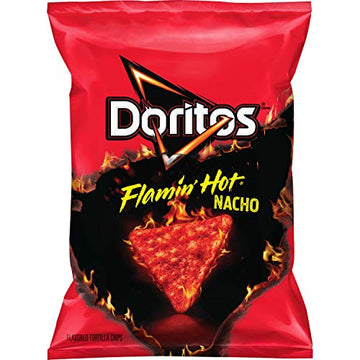 Doritos Flamin Hot Nacho, 975oz